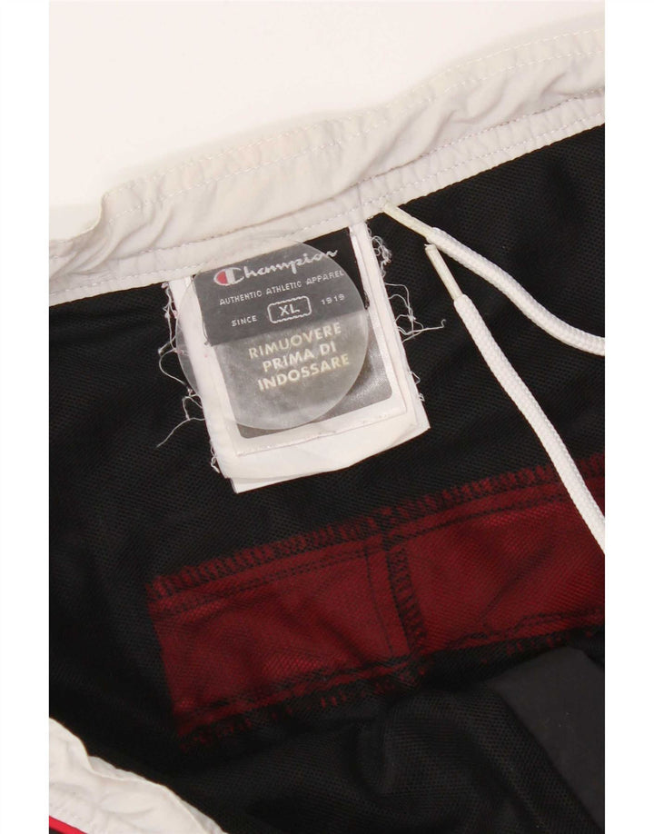 Pantaloncini da bagno grafici da uomo Champion XL Poliestere color block nero