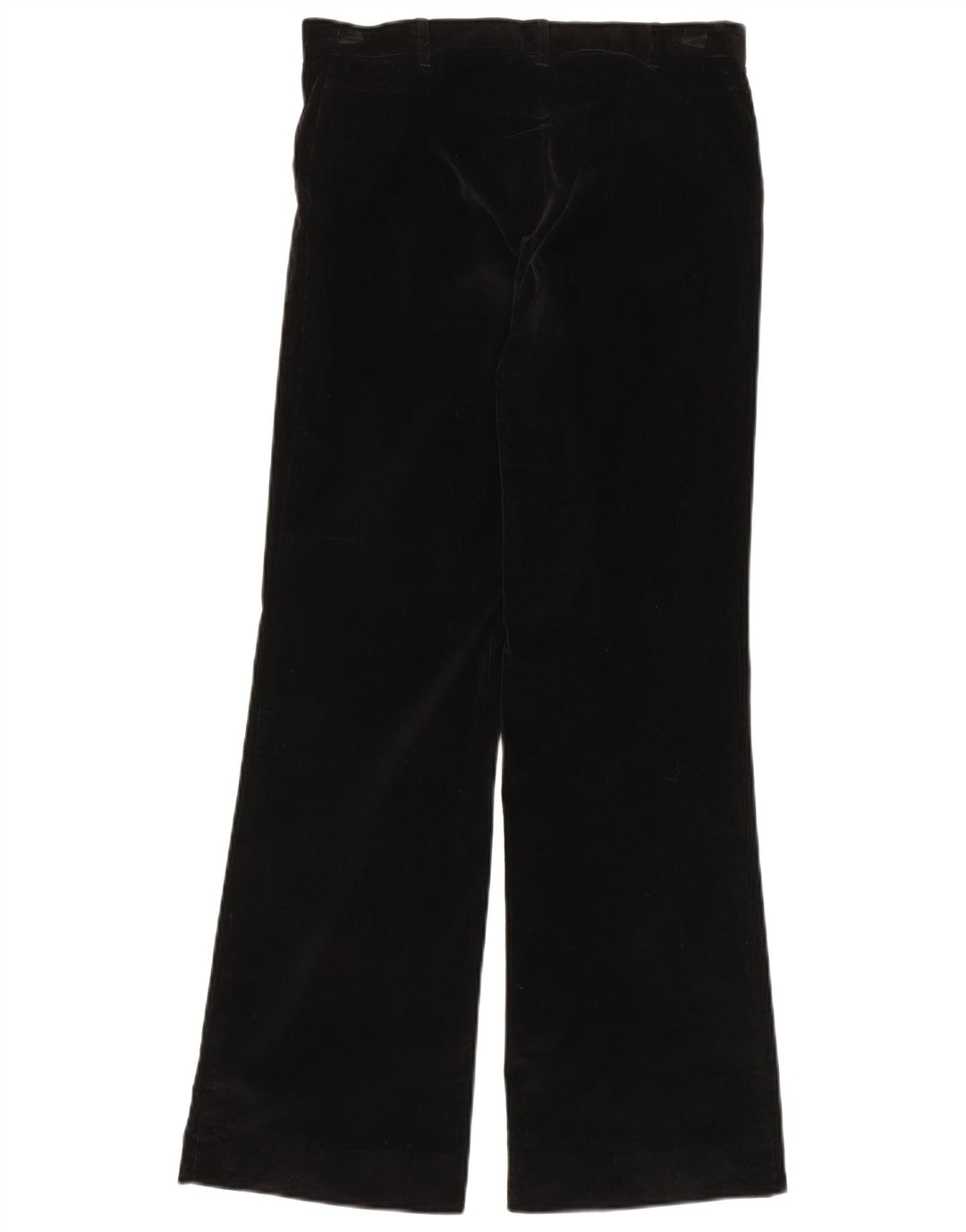 Pantaloni in velluto a coste bootcut da weekend da donna Max Mara UK 10 piccoli W30 L32 neri
