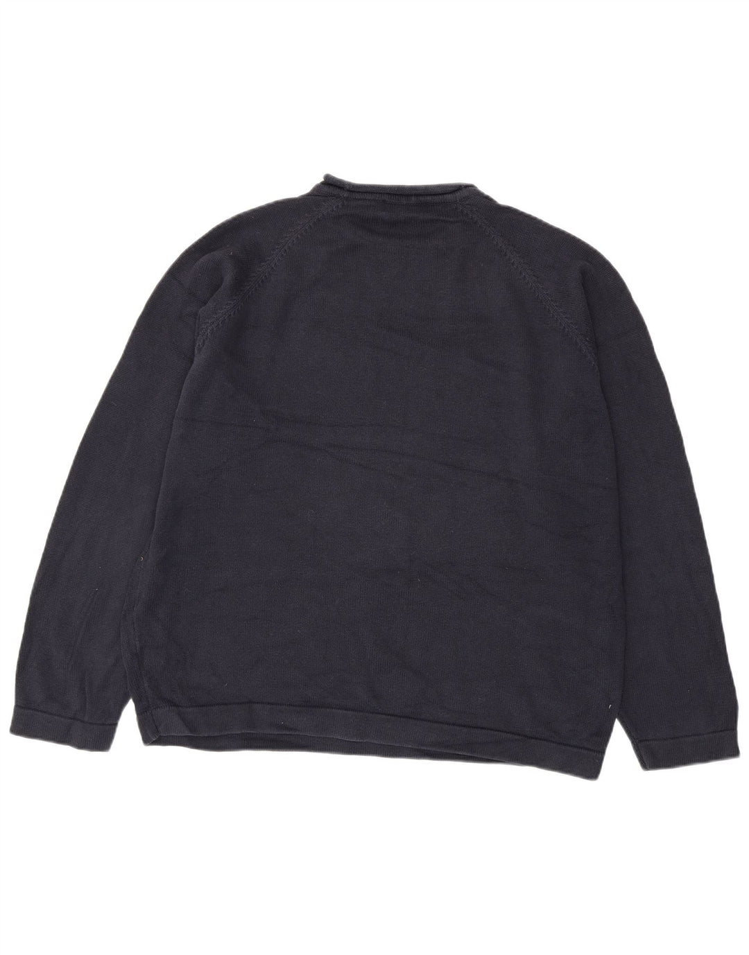 Maglione maglione girocollo da uomo Marks & Spencer 2XL cotone blu navy