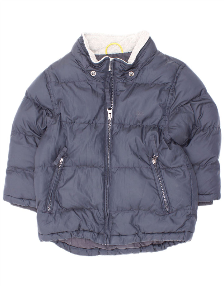 Giacca imbottita Timberland per neonato 18-24 mesi in poliestere blu navy