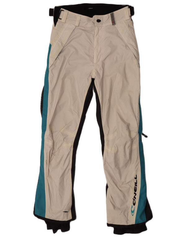 Pantaloni dritti da uomo O'Neill Windbreaker W36 L32 Nylon color block nero