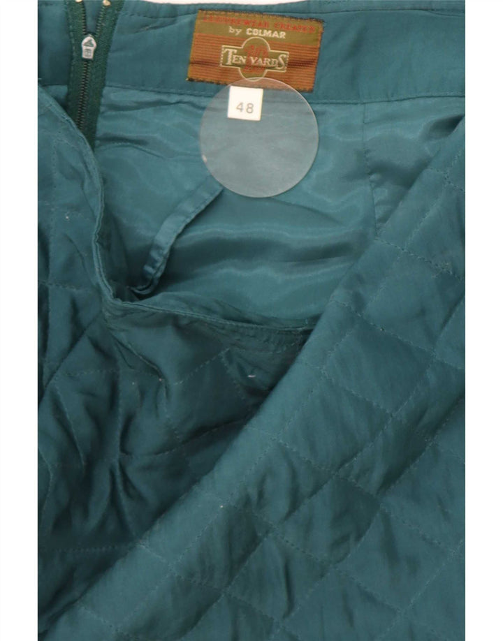 Gonna a tubino trapuntata da dieci iarde da donna Colmar IT 48 media W29 verde
