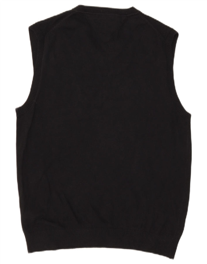 TOMMY HILFIGER Canotta da donna Canotta UK 14 Cotone nero medio