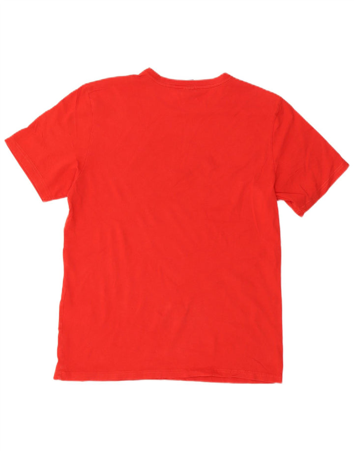 T-shirt grafica da uomo con vestibilità regolare North Sails in cotone rosso medio