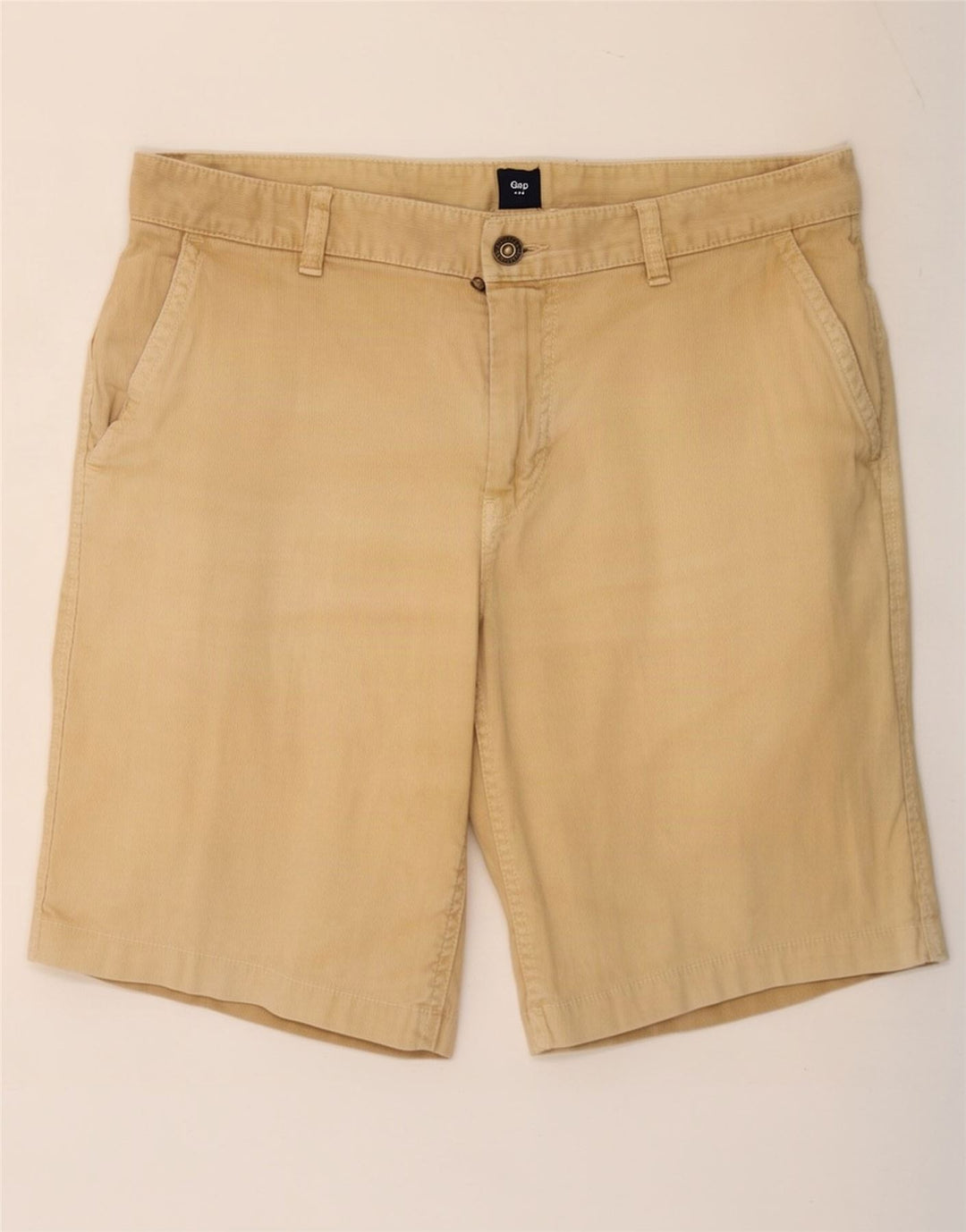 Pantaloncini chino da uomo Gap grandi W34 in cotone beige