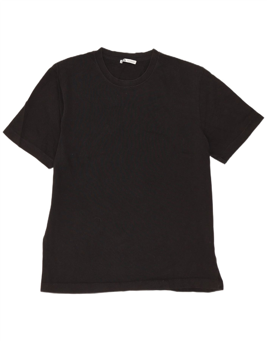 T-shirt da uomo ZARA Top XL in cotone nero