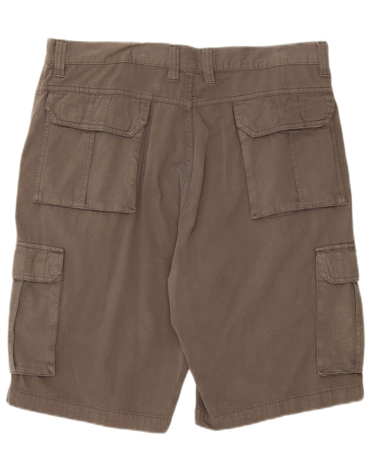 CARRERA Mens Cargo Shorts W38 XL Grey Cotton