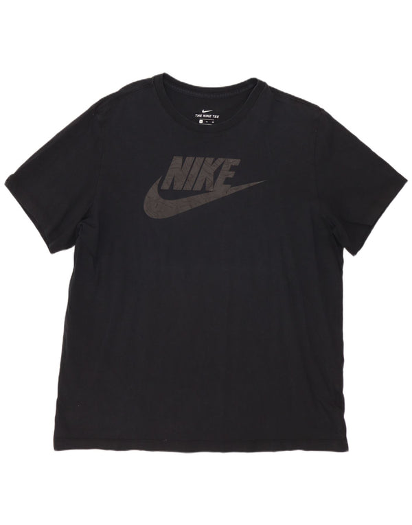 T-shirt grafica da uomo NIKE Top XL nera