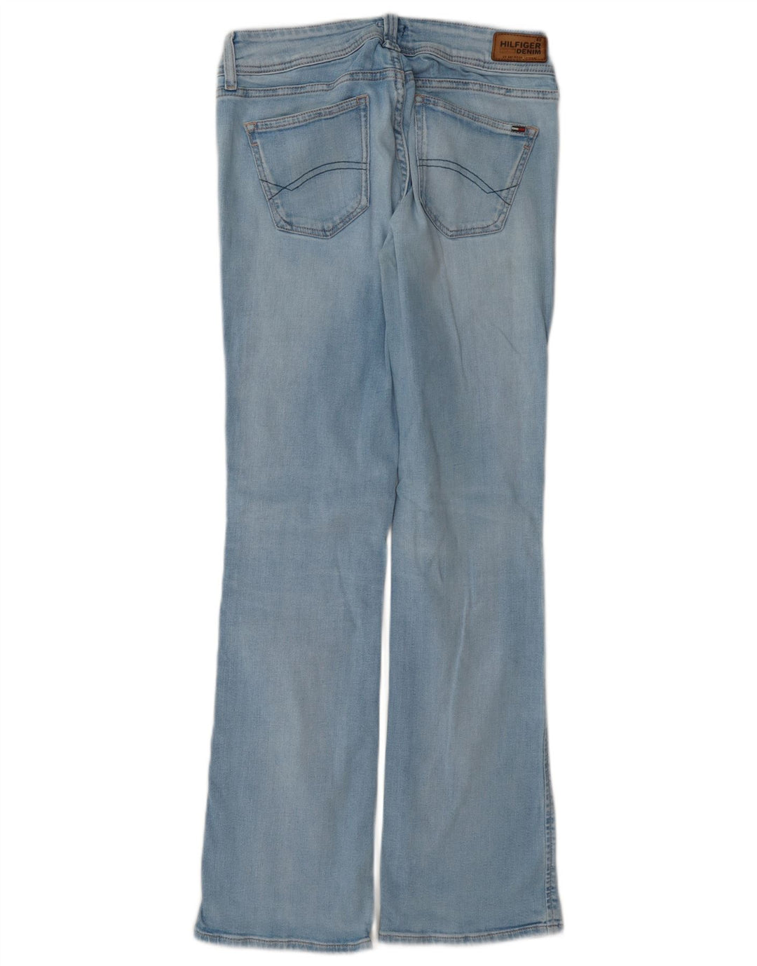 Jeans bootcut da donna Tommy Hilfiger W29 L32 cotone blu