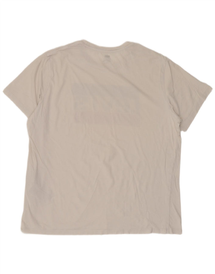 T-shirt grafica da uomo Levi's Top XL in cotone bianco
