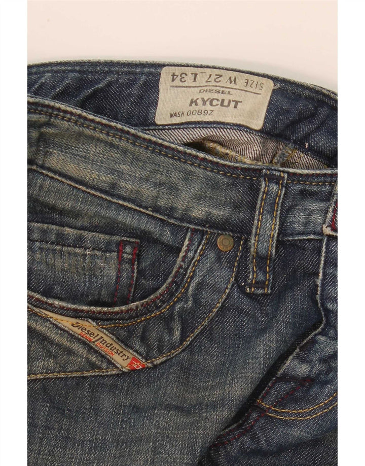 Jeans dritti Kycut da donna Diesel W27 L30 Blu