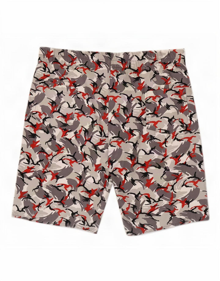 Pantaloncini da bagno grafici da uomo Coast XL poliestere mimetico multicolore