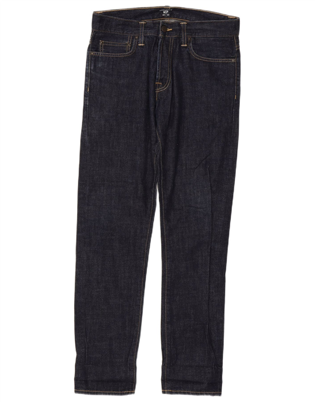 Jeans slim da uomo Carhartt W30 L32 cotone blu navy