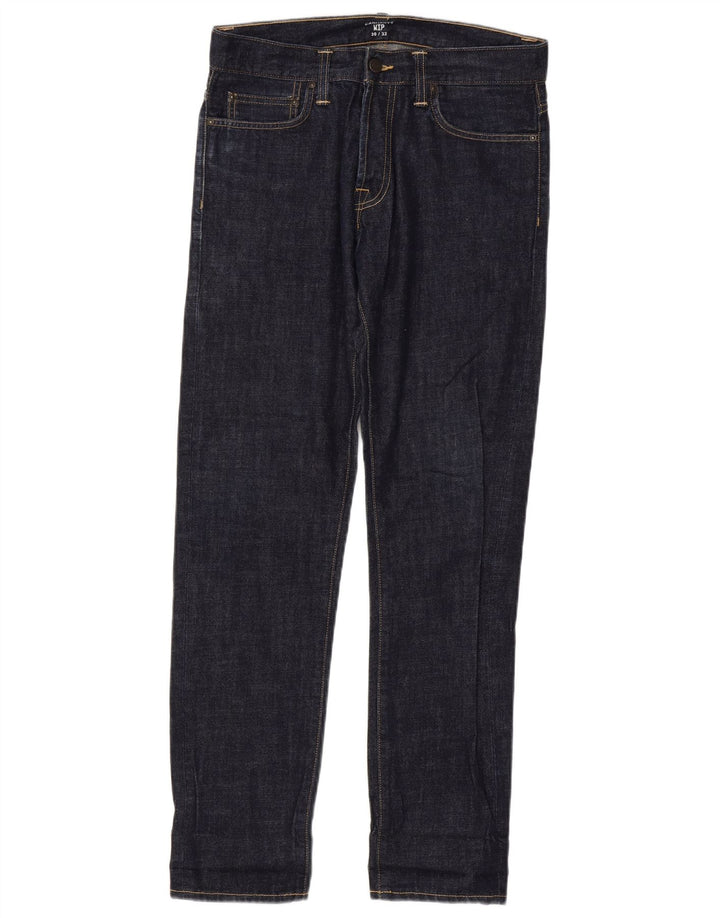 Jeans slim da uomo Carhartt W30 L32 cotone blu navy