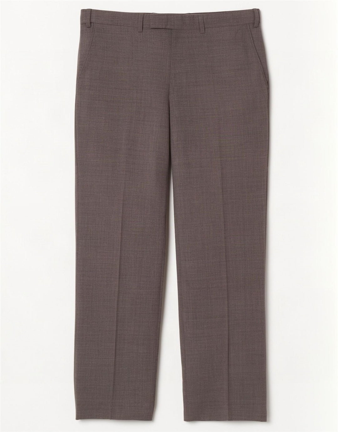 Pantaloni da abito vestibilità regolare da uomo Marks & Spencer W32 L31 lana grigia