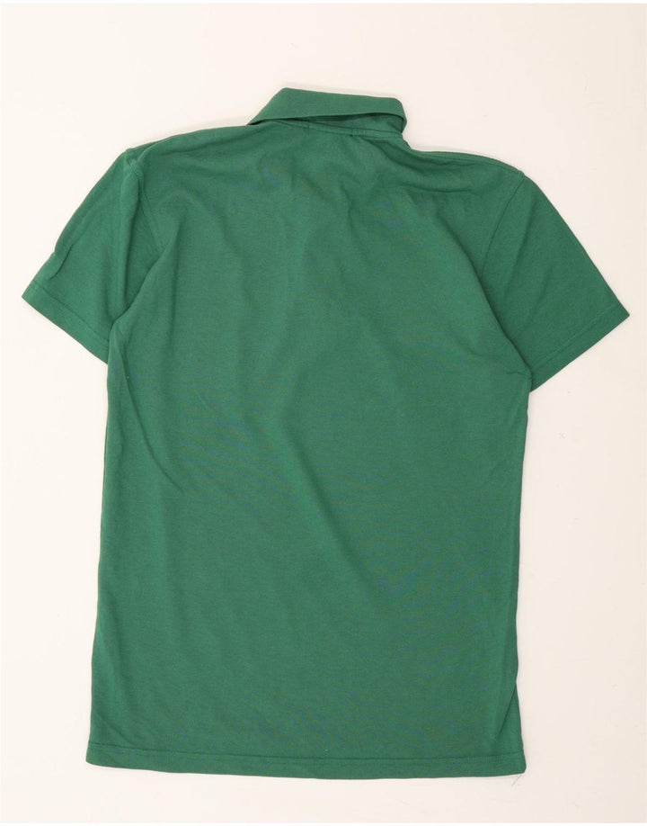 PIERRE CARDIN Mens Polo Shirt Medium Green Cotton Vintage Pierre Cardin and Second-Hand Pierre Cardin from Messina Hembry 