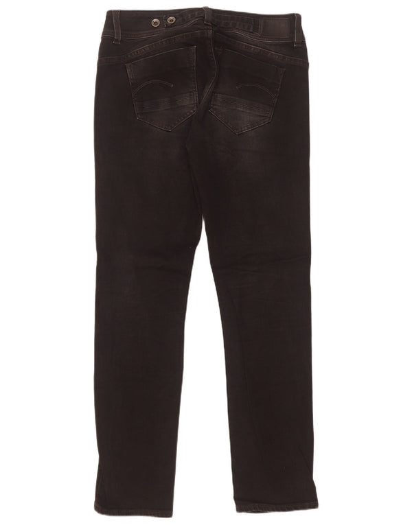 Jeans dritti Midge da donna G-Star W31 L32 cotone nero