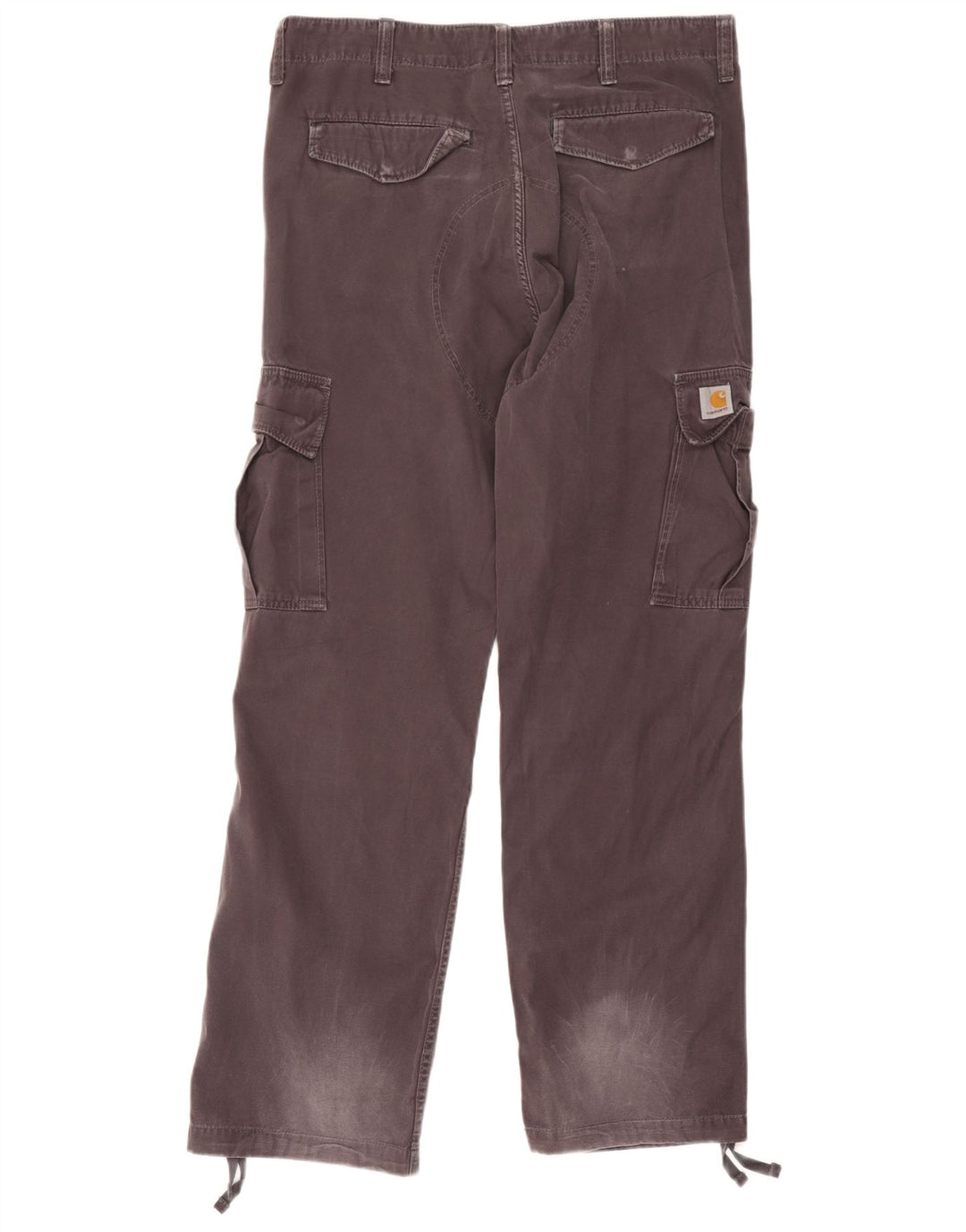Pantaloni cargo dritti da uomo Carhartt W34 L34 cotone grigio