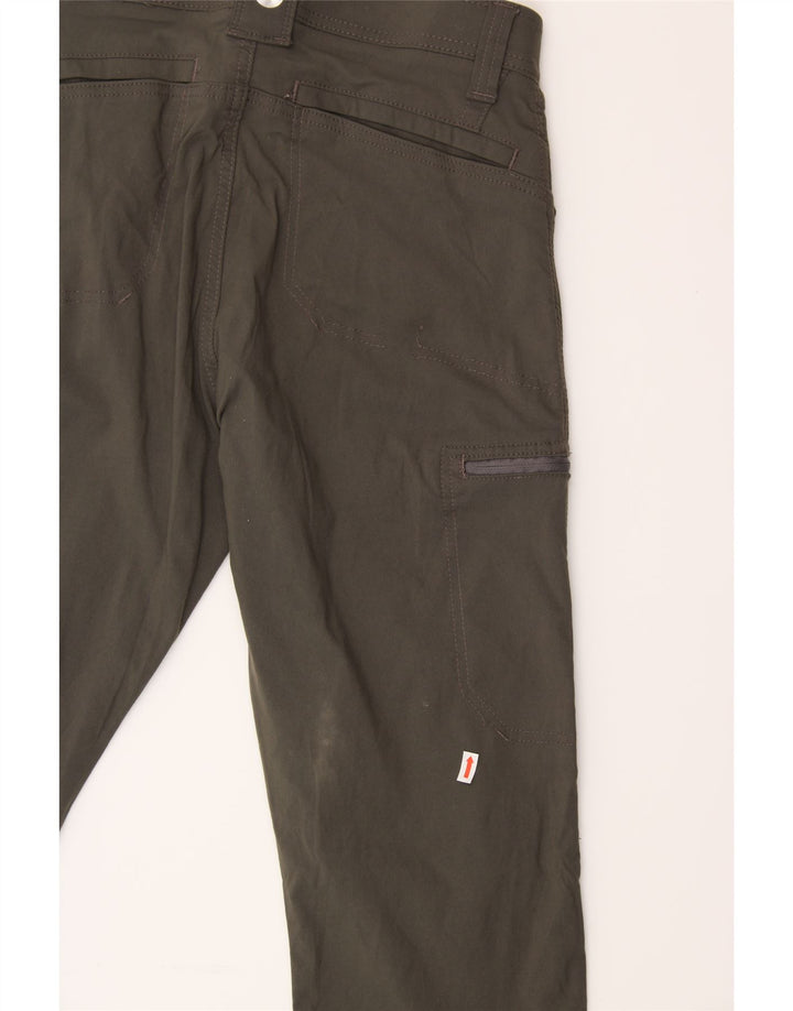 WRANGLER Mens Straight Cargo Trousers W30 L32 Grey Nylon Vintage Wrangler and Second-Hand Wrangler from Messina Hembry 