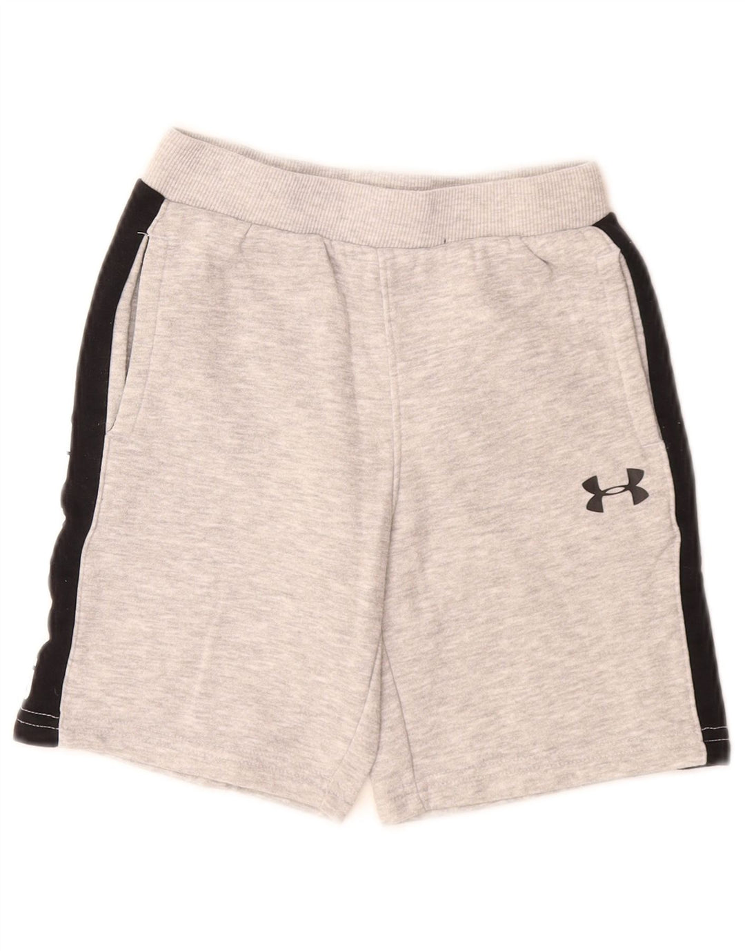 Pantaloncini sportivi con grafica UNDER ARMOUR per ragazzi 6-7 anni Colore grigio