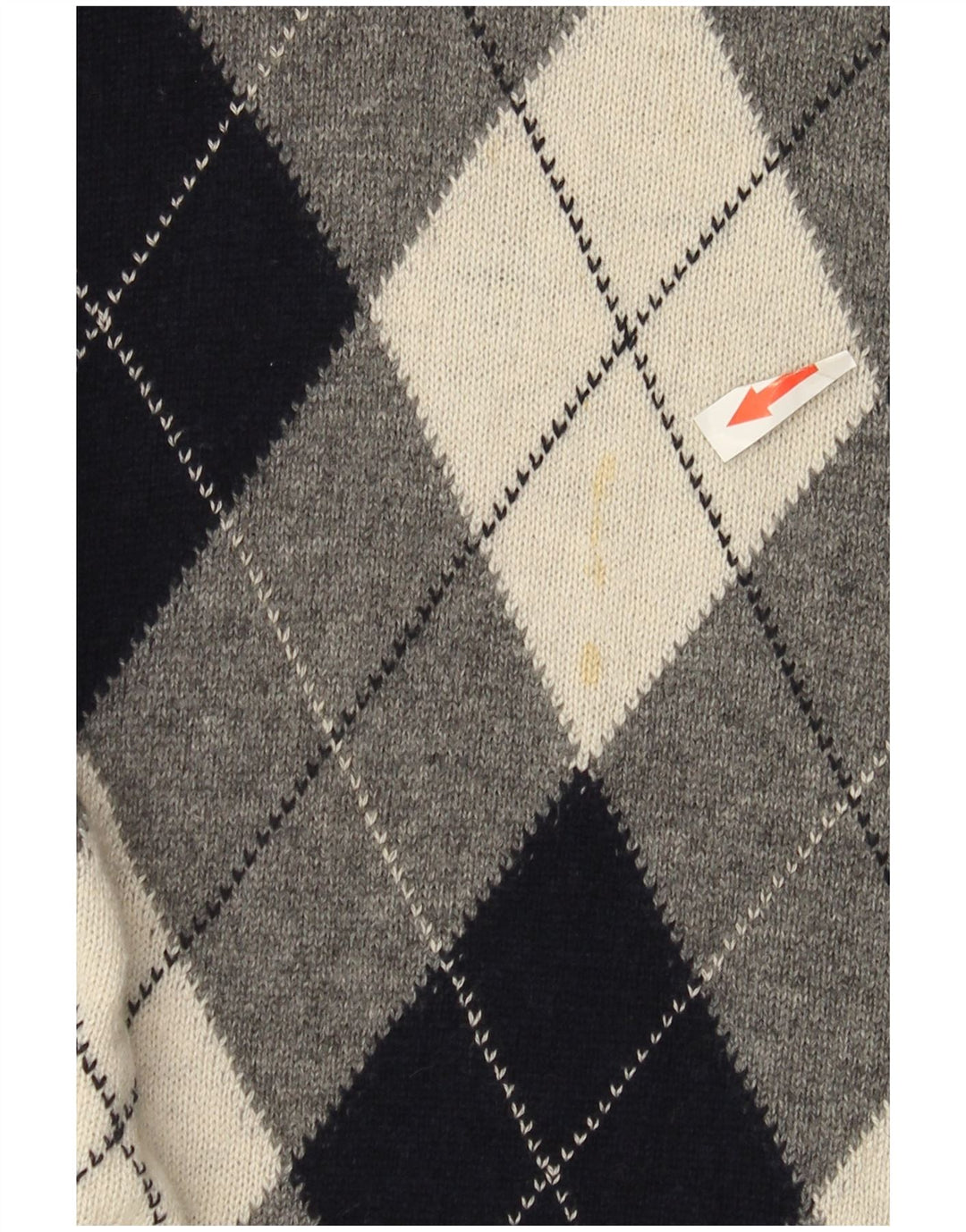 Maglione da uomo con scollo a V blu Harbour Marks & Spencer grigio medio