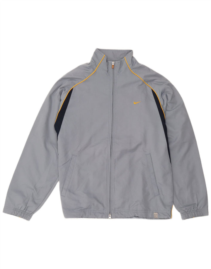 Giacca da tuta Nike Dri Fit da uomo UK 35/37 Small Grey Colourblock