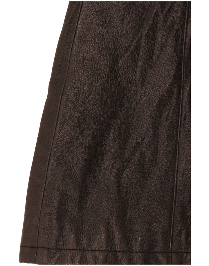CONBIPEL Womens Leather Jacket IT 46 Large Black Leather