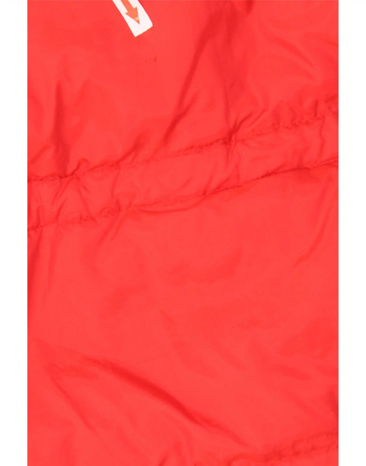 Giacca imbottita con cappuccio da uomo Kejo UK 36 piccola in nylon rosso