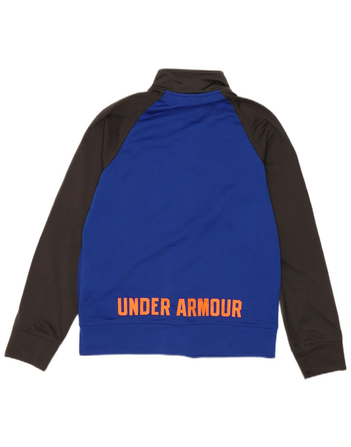 Giacca da tuta da ragazzo Under Armour 7-8 anni Small Blue Colourblock