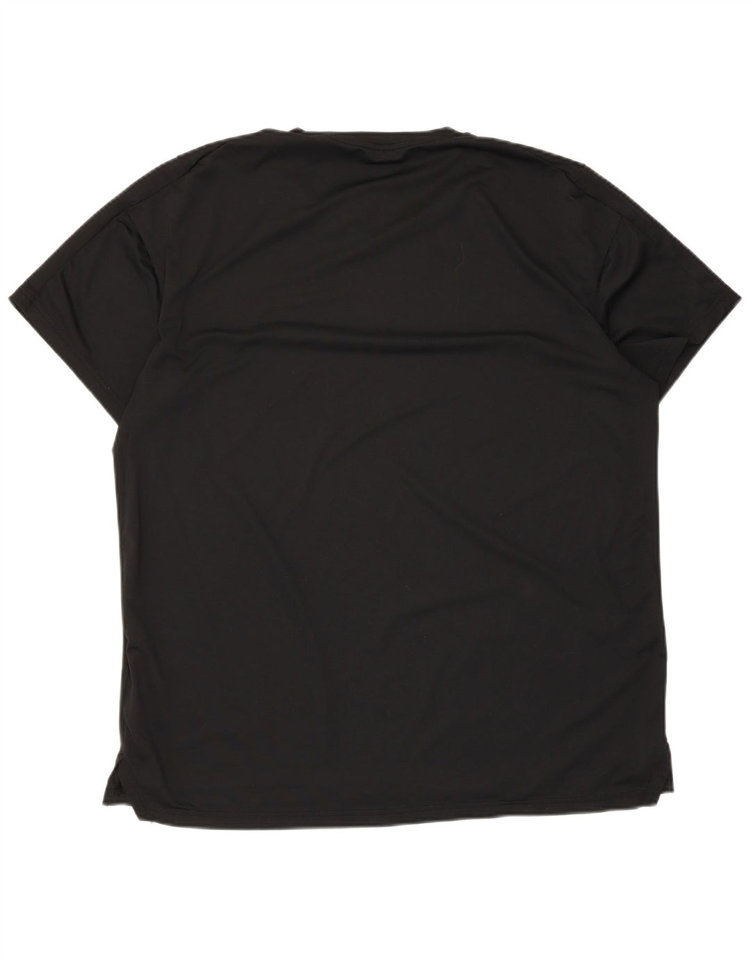 T-shirt Nike Dri Fit da uomo, grande, in poliestere nero