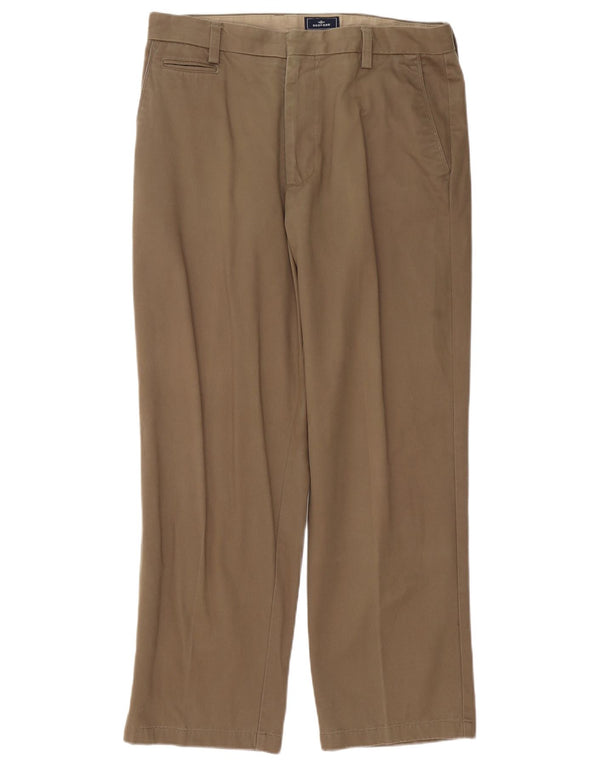 Pantaloni chino da uomo dalla vestibilità comoda Dockers W34 L30 in cotone beige
