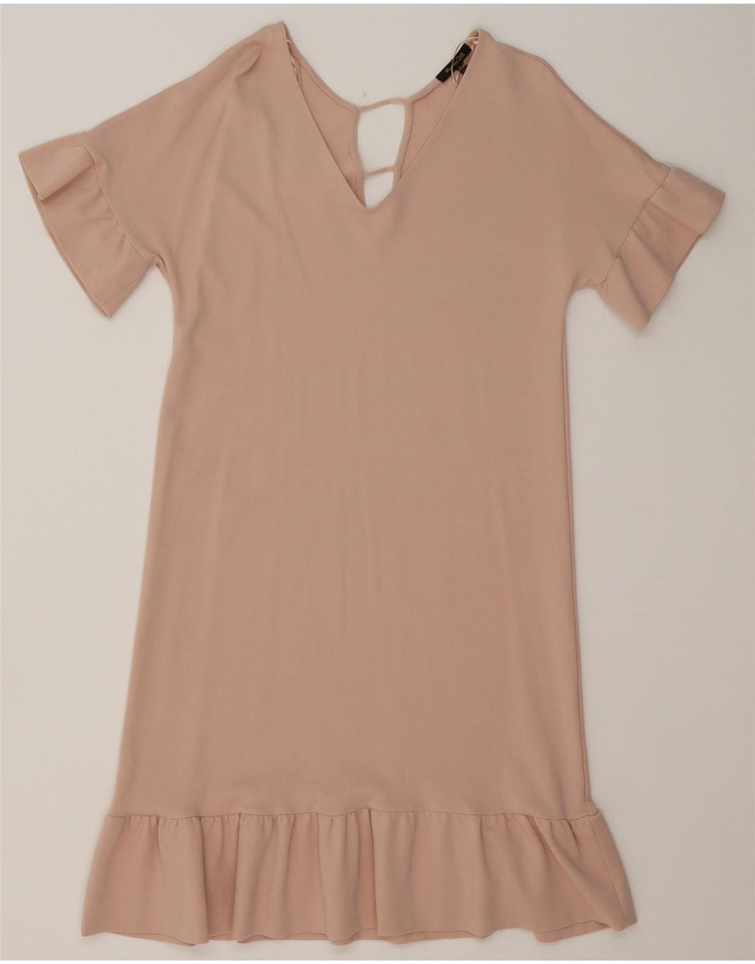 MASSIMO DUTTI Womens Sheath Dress UK 10 Small Pink Vintage Massimo Dutti and Second-Hand Massimo Dutti from Messina Hembry 