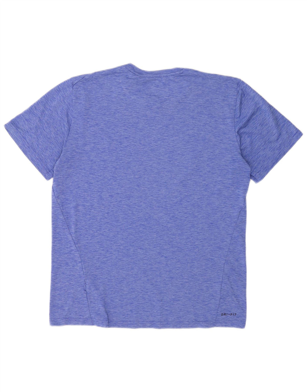 T-shirt Nike Dri Fit da uomo, grande, in poliestere chiazzato blu
