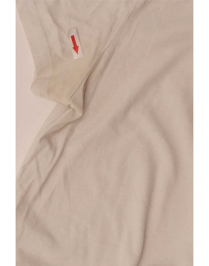 T-shirt da uomo Superdry Top in cotone bianco medio