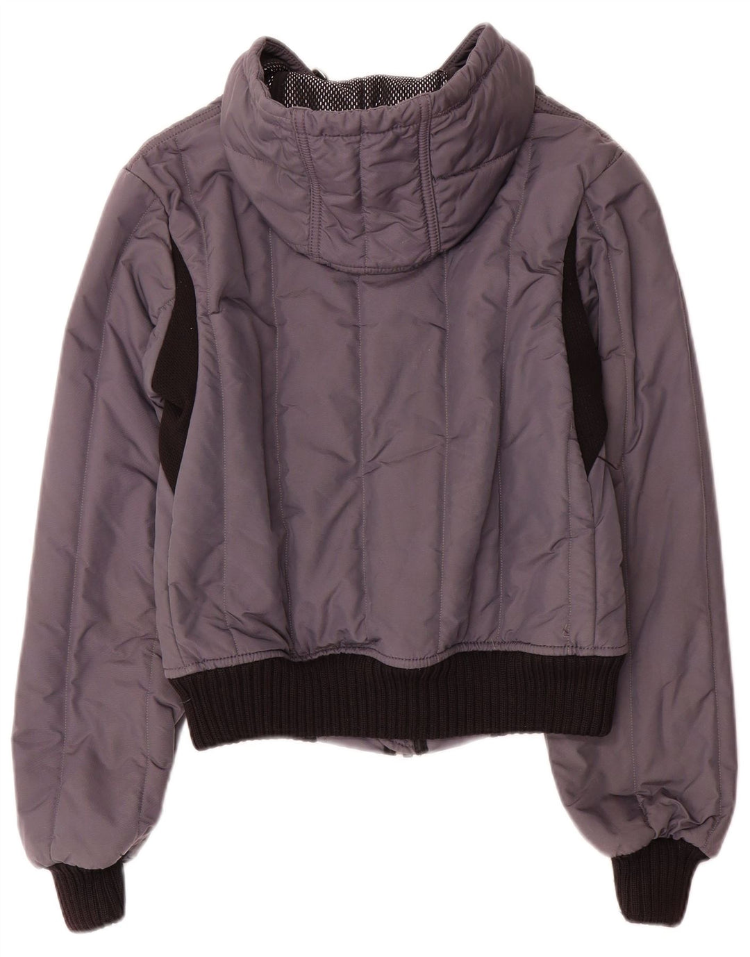 Giacca antipioggia da donna con cappuccio Refrigiwear IT 44 Nylon color block grigio medio