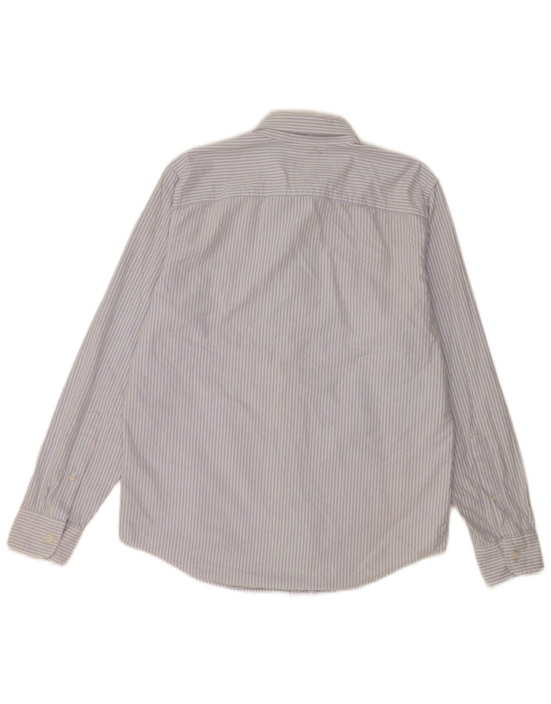 Camicia da uomo Abercrombie & Fitch in cotone a righe blu medio
