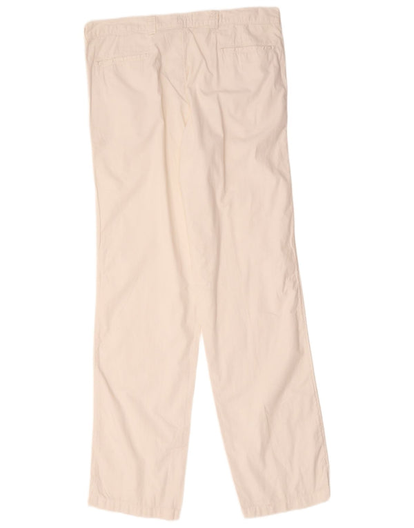 Pantaloni chino dritti da uomo Armani IT 52 XL W36 L34 Cotone bianco