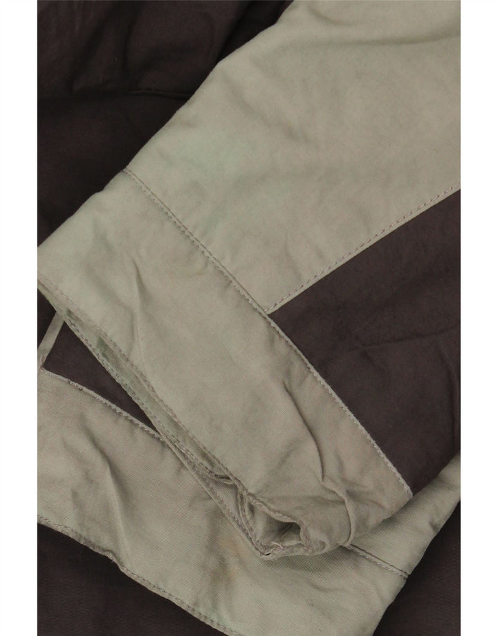 Giacca a vento da uomo Quiksilver UK 40 Large in poliestere color block grigio