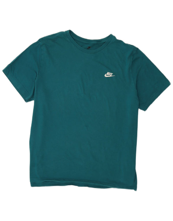 T-shirt da uomo Nike Top 2XL in cotone turchese
