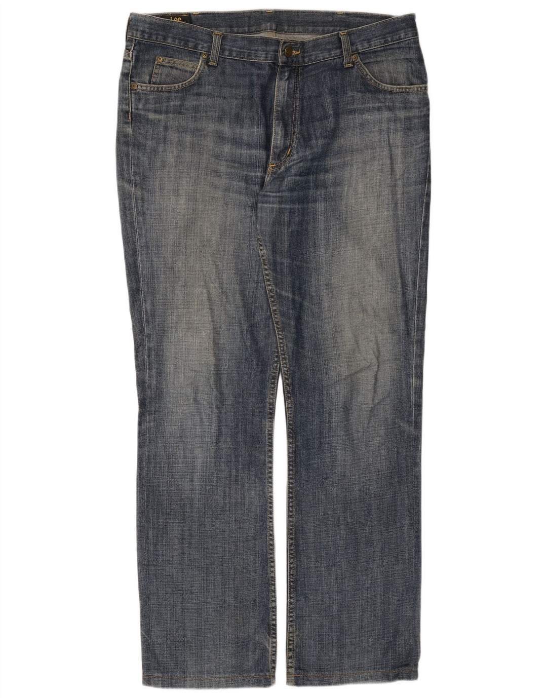 Jeans dritti da uomo Lee REED W38 L32 in cotone blu
