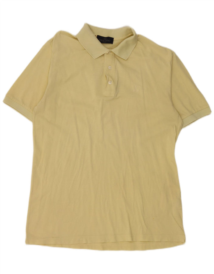 Polo Valentino Uomo IT 54 2XL Gialla