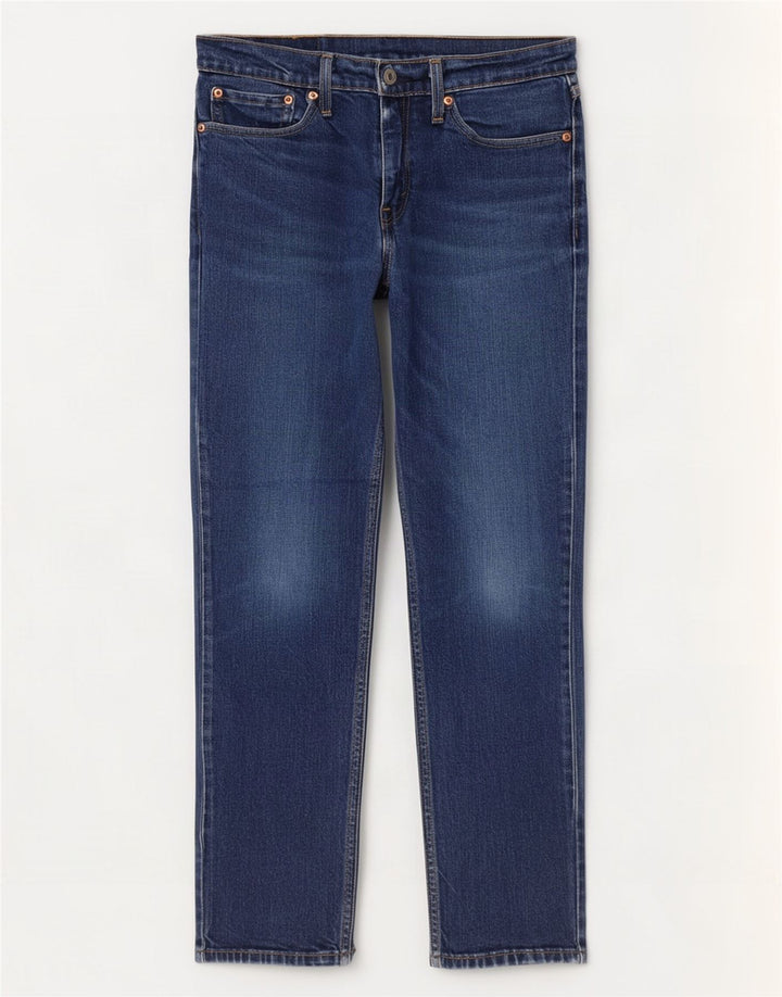 Levi's Uomo 511 Slim Jeans W31 L30 Cotone Blu