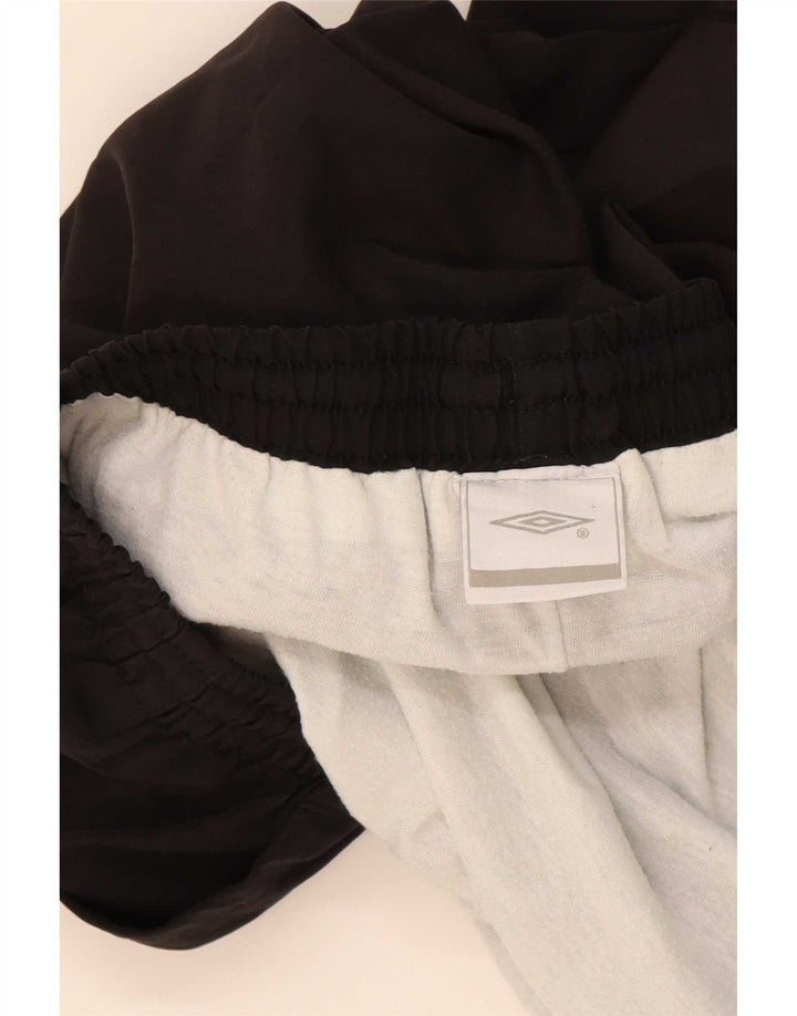 Pantaloncini sportivi Bermuda da uomo Umbro 2XL Poliestere nero