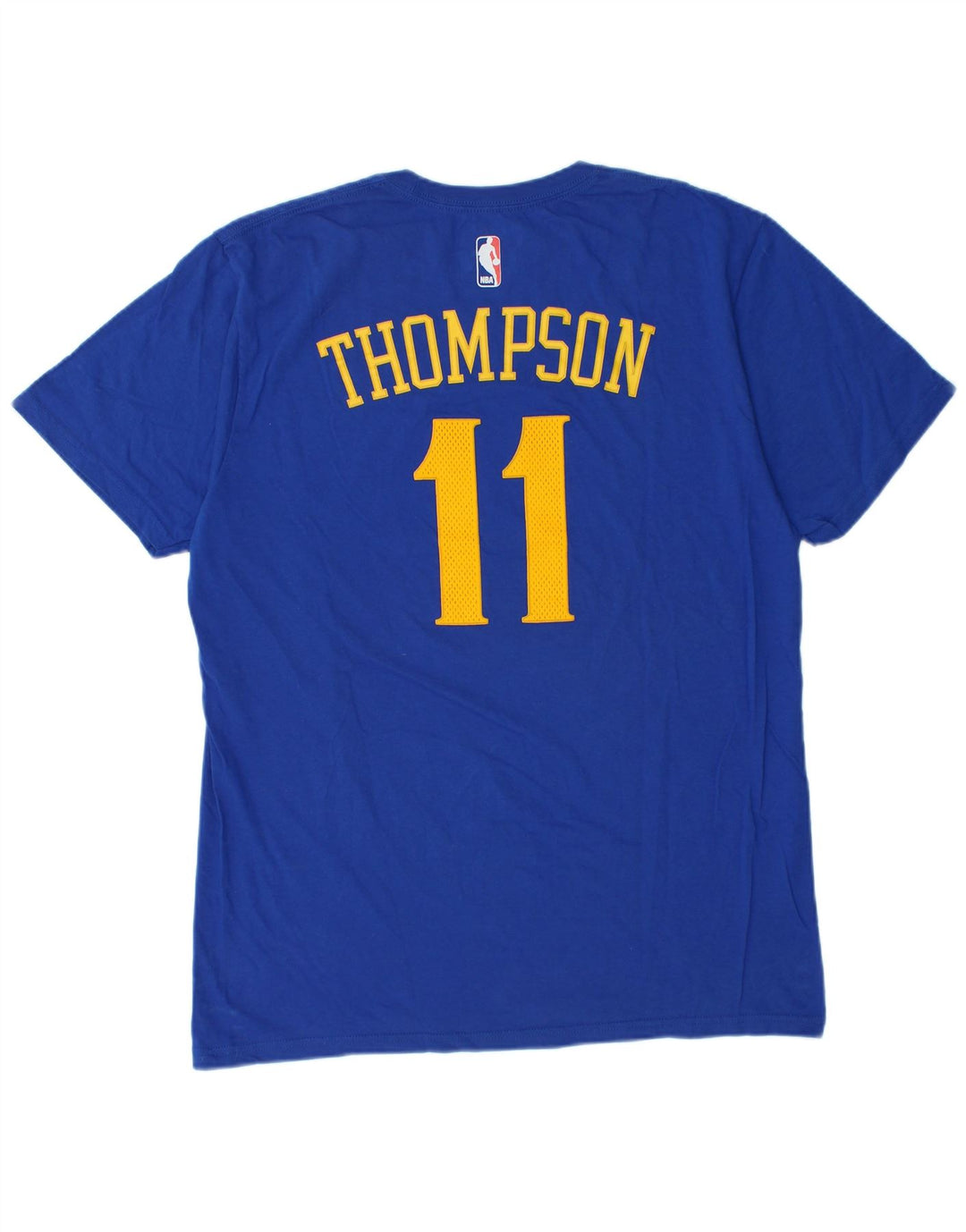 T-shirt grafica ADIDAS da uomo Golden State Warriors, grande, in cotone blu