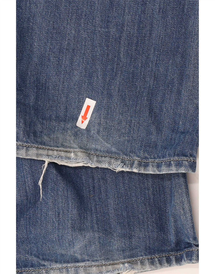 Jeans dritti da uomo Diesel W34 L34 cotone blu