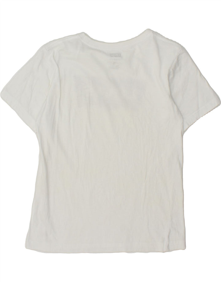 LEVI'S Boys Graphic T-Shirt Top 13-14 Years White Cotton Vintage Levi's and Second-Hand Levi's from Messina Hembry 