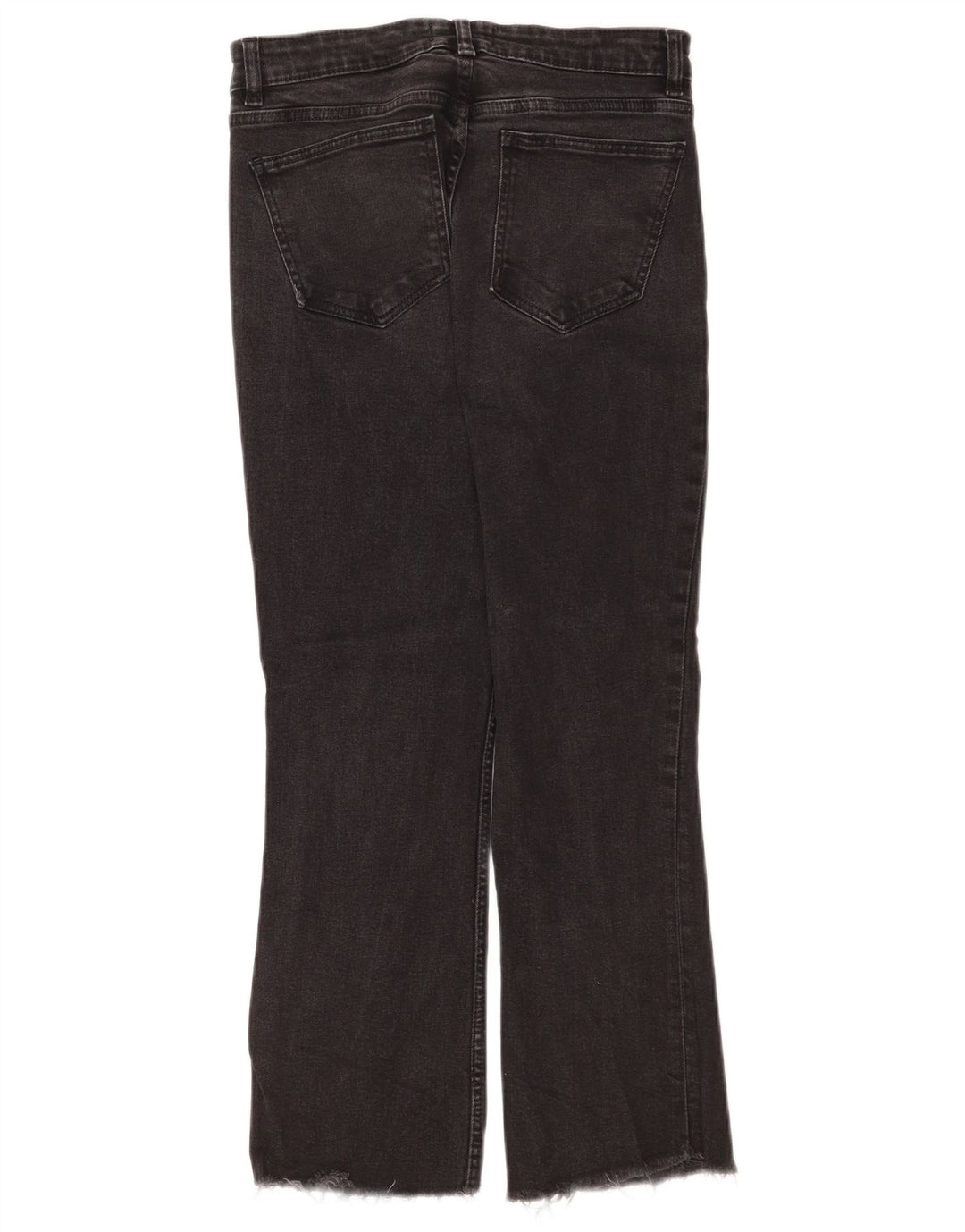 Jeans corti da donna Zara EU 42 grandi W32 L24 neri