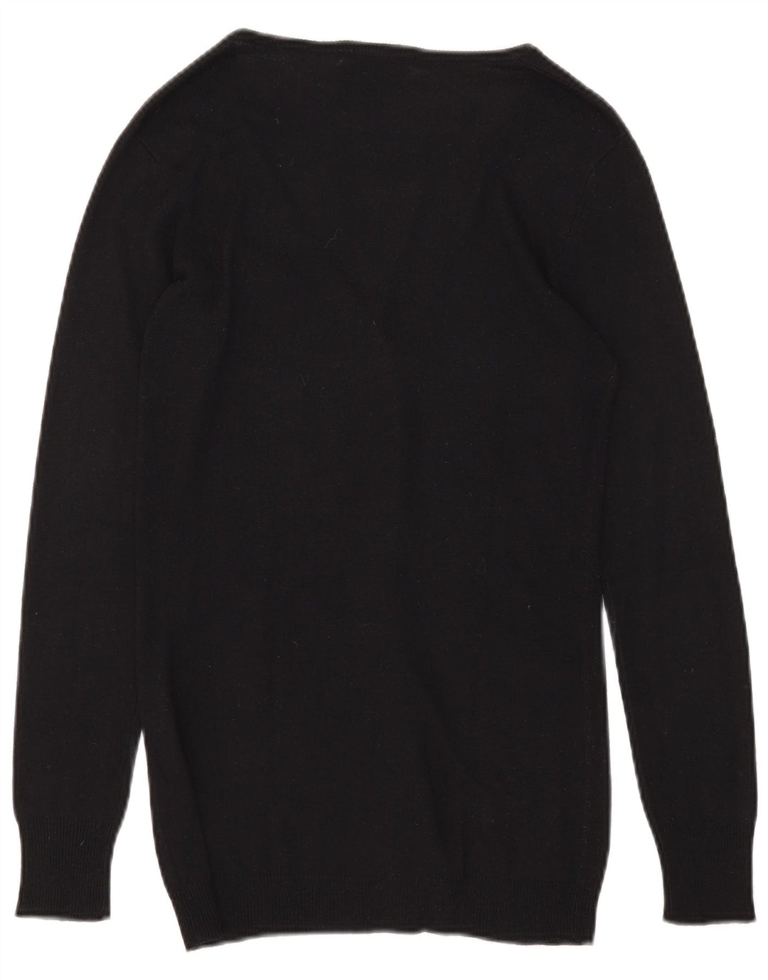 Maglione cardigan da donna di Dack UK 10 piccolo nero