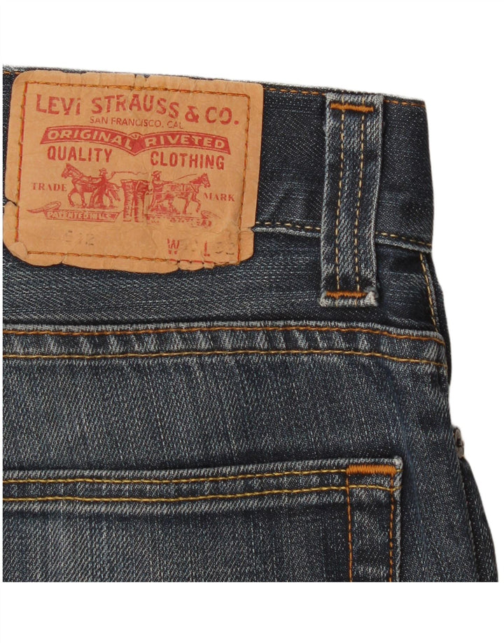 Jeans Levi's 512 Bootcut da donna W32 L32 Blu Navy