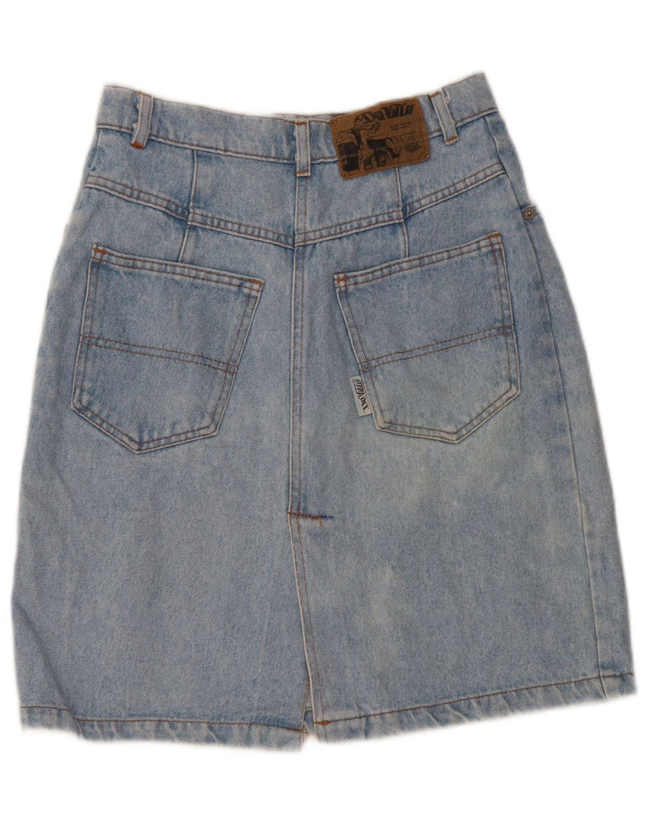 Gonna denim da donna DE VILLE W30 cotone blu medio